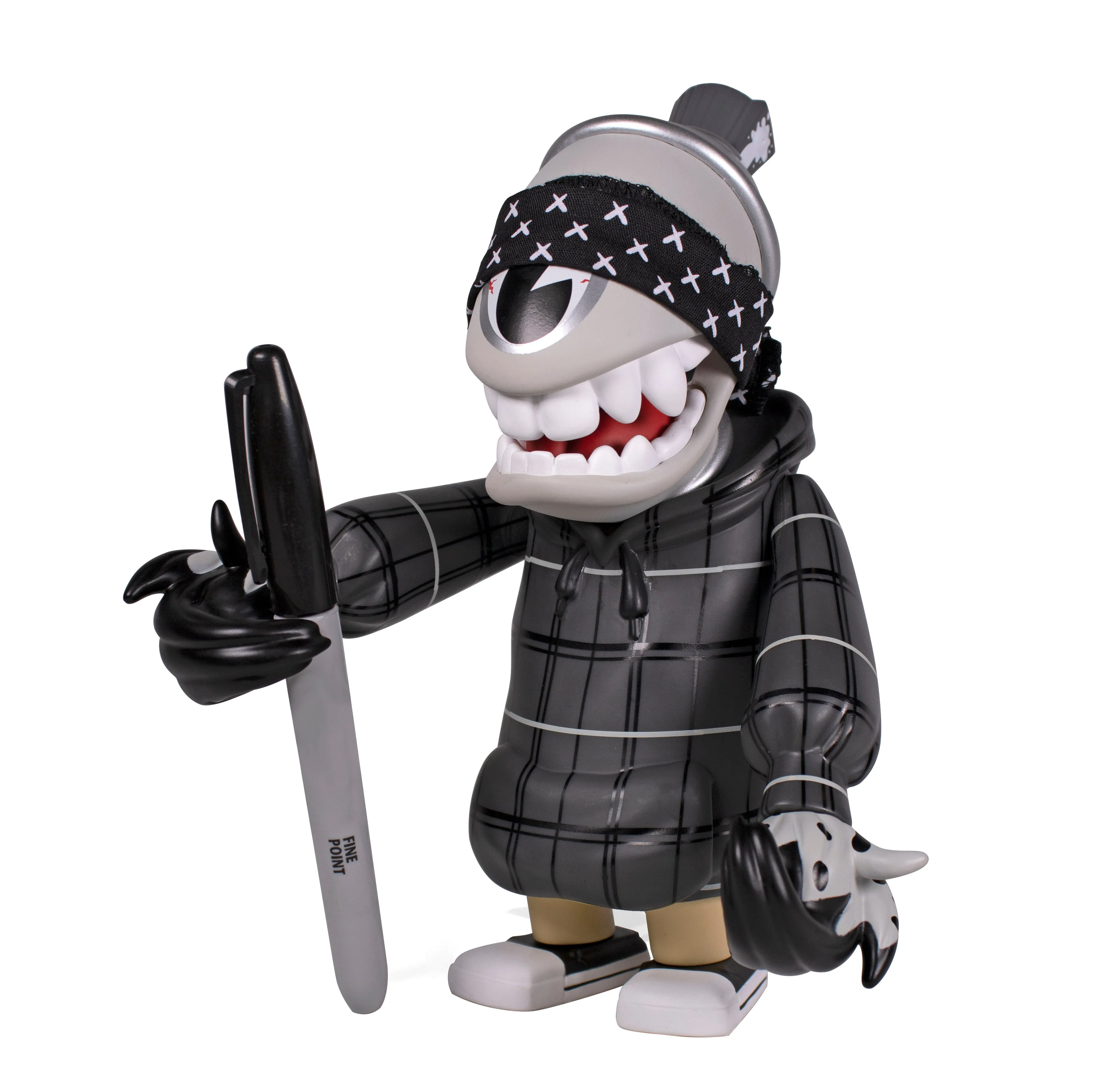 Skin Deep Mad Spraycan Mutant  by No Love City x Jeremy MadL  x  Martian Toys