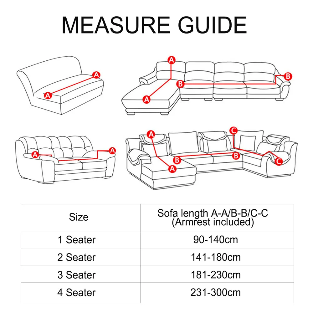 SofaShield Fitted Sofa Couch Cover - Green Leaf