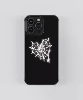 Spider Heart Pop Culture Glass Phone Case Cover