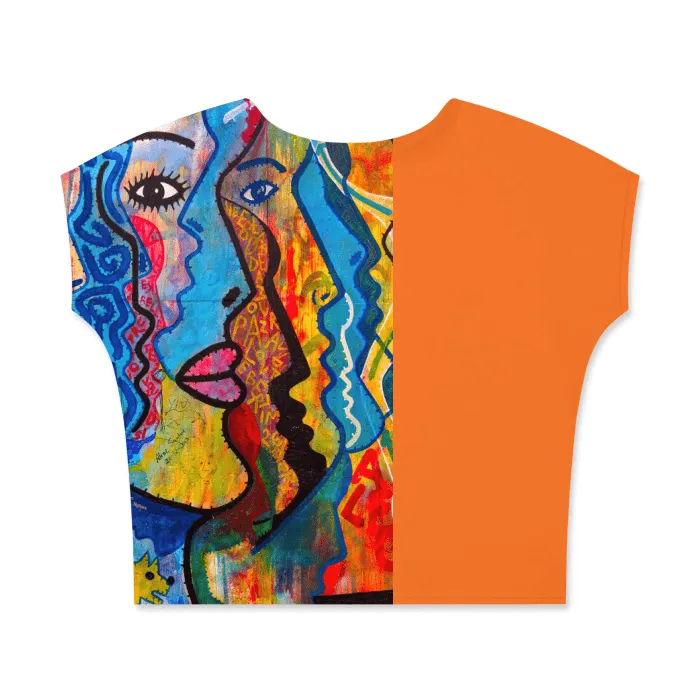 Street Art Women's Loose T-Shirt