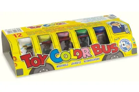 Superwashable Poster Paint Ready Mix, 12 Colours, 25ml Jar