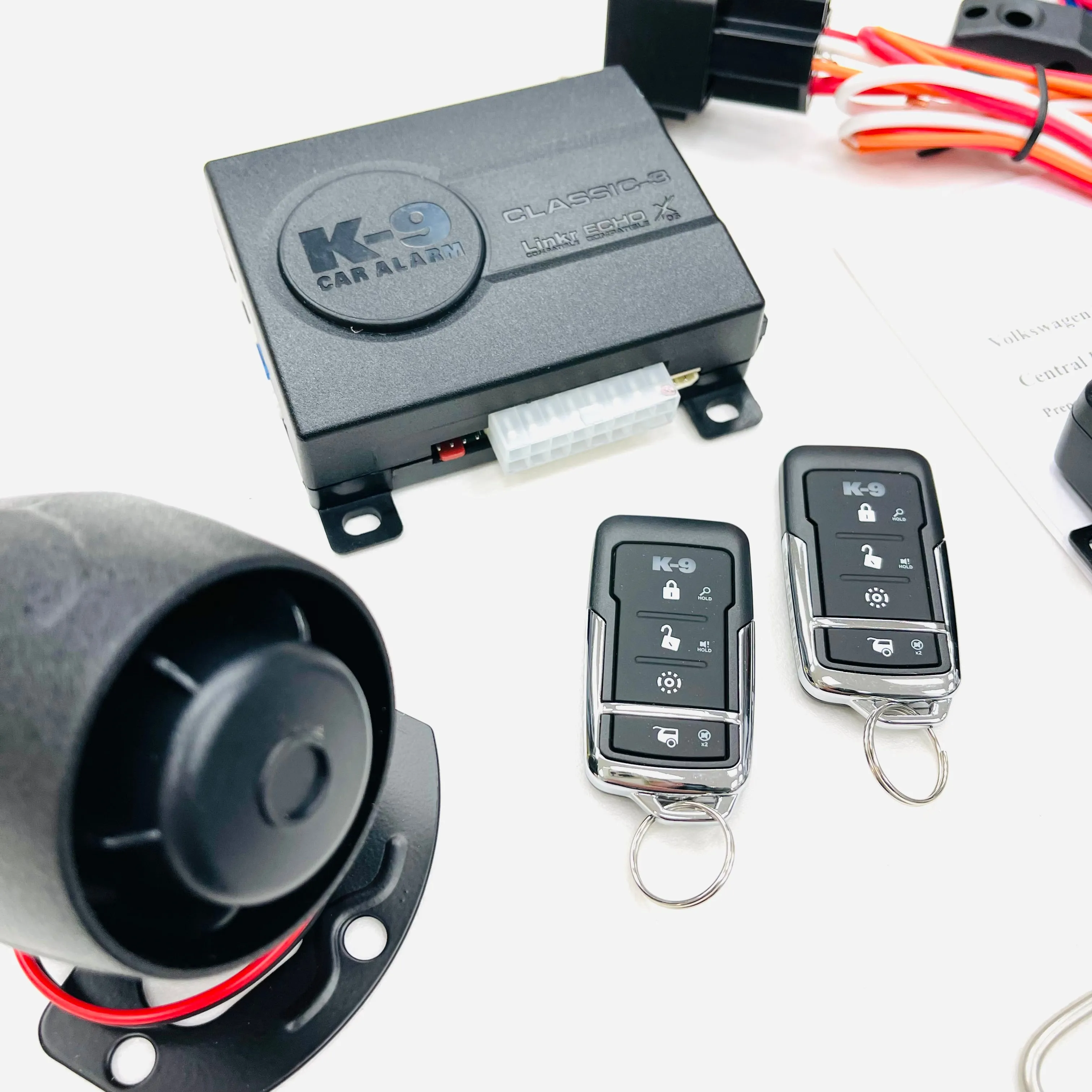 Enhanced Electric Window & Central Locking Kit with Alarm for T4 (Tailgate Model)