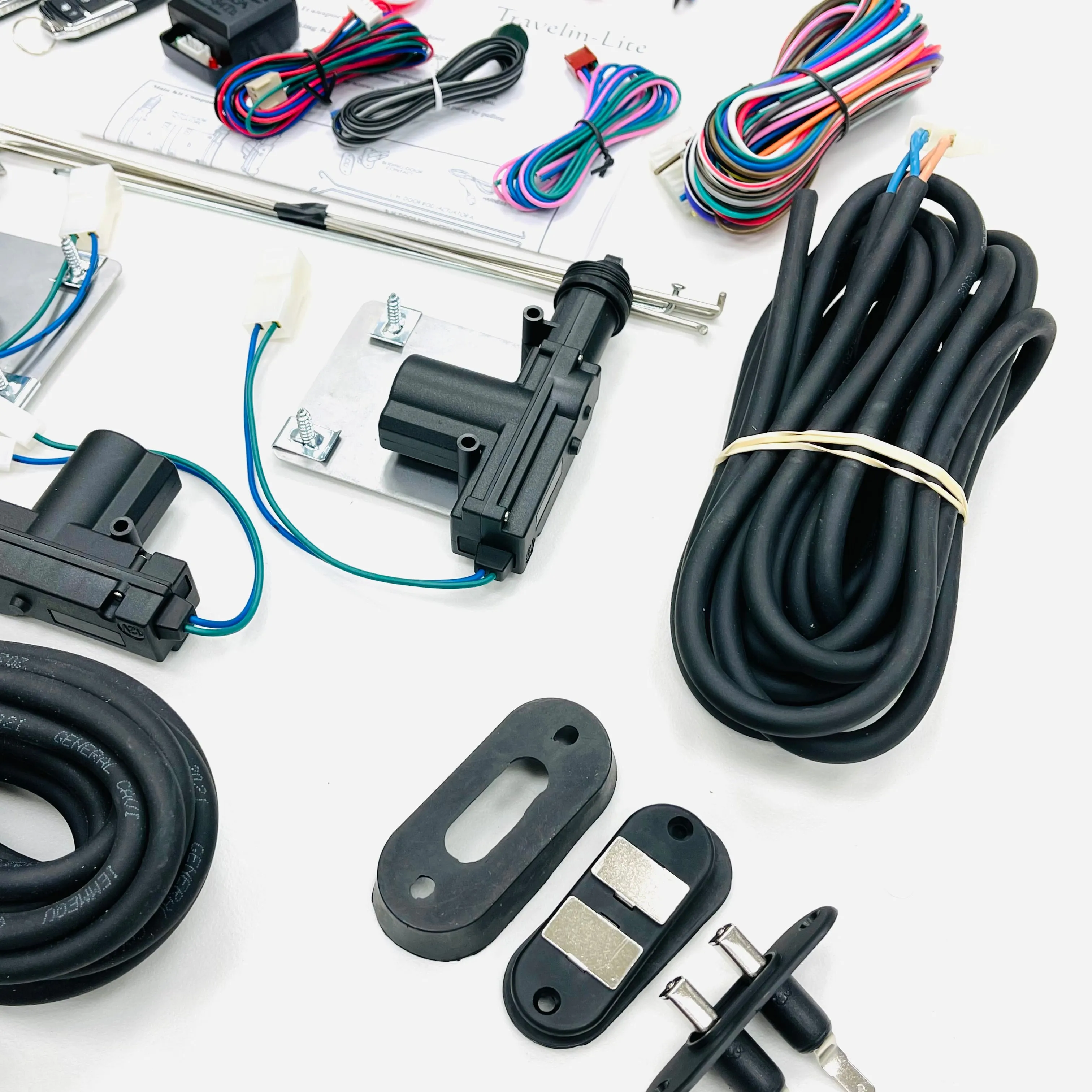 T4 Electric Window & Central Locking Kit & Alarm (twin rear)