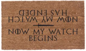 The Watch Vinyl Coir Doormat