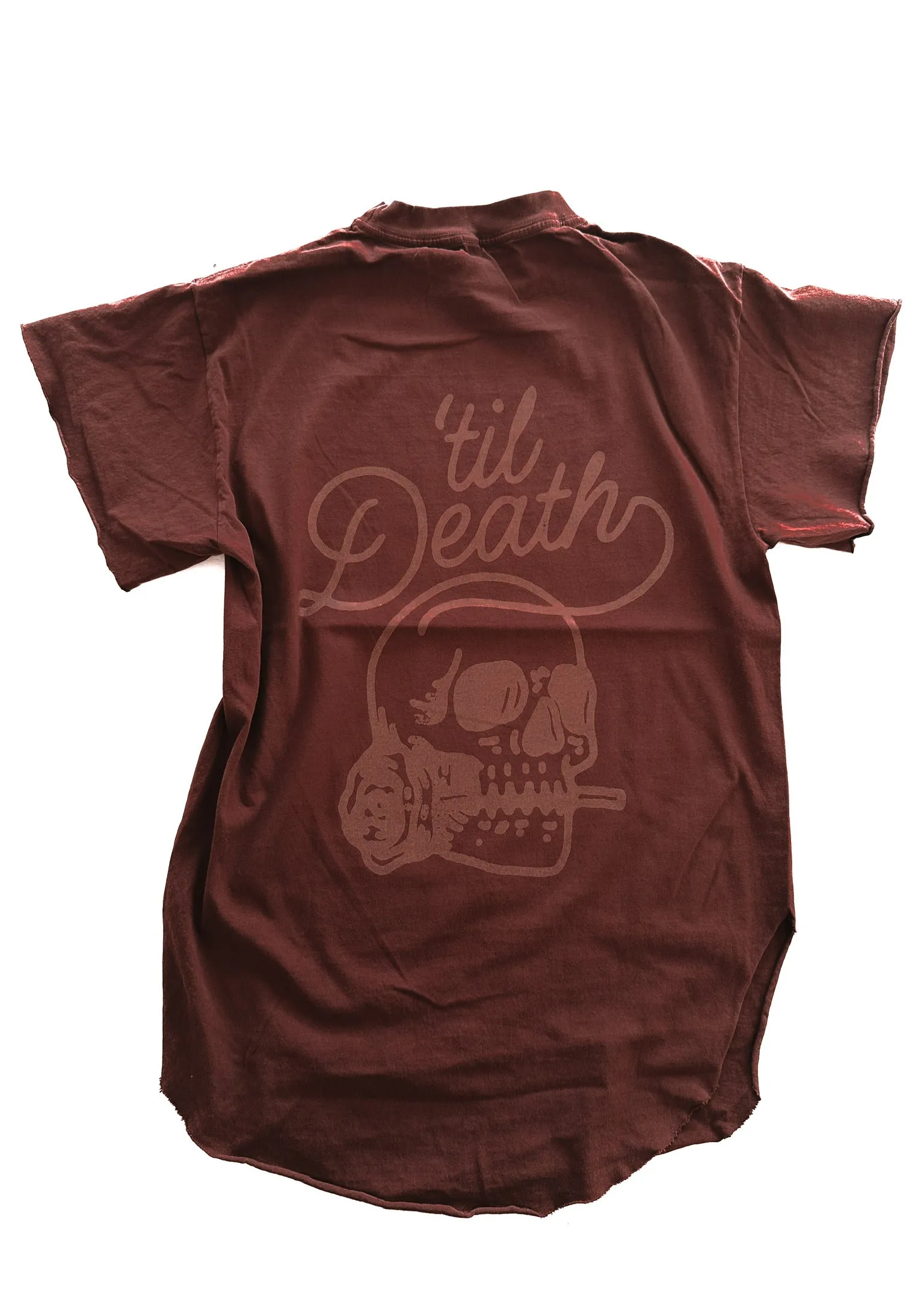 'TIL DEATH MY LOVE SIDE SLIT TEE