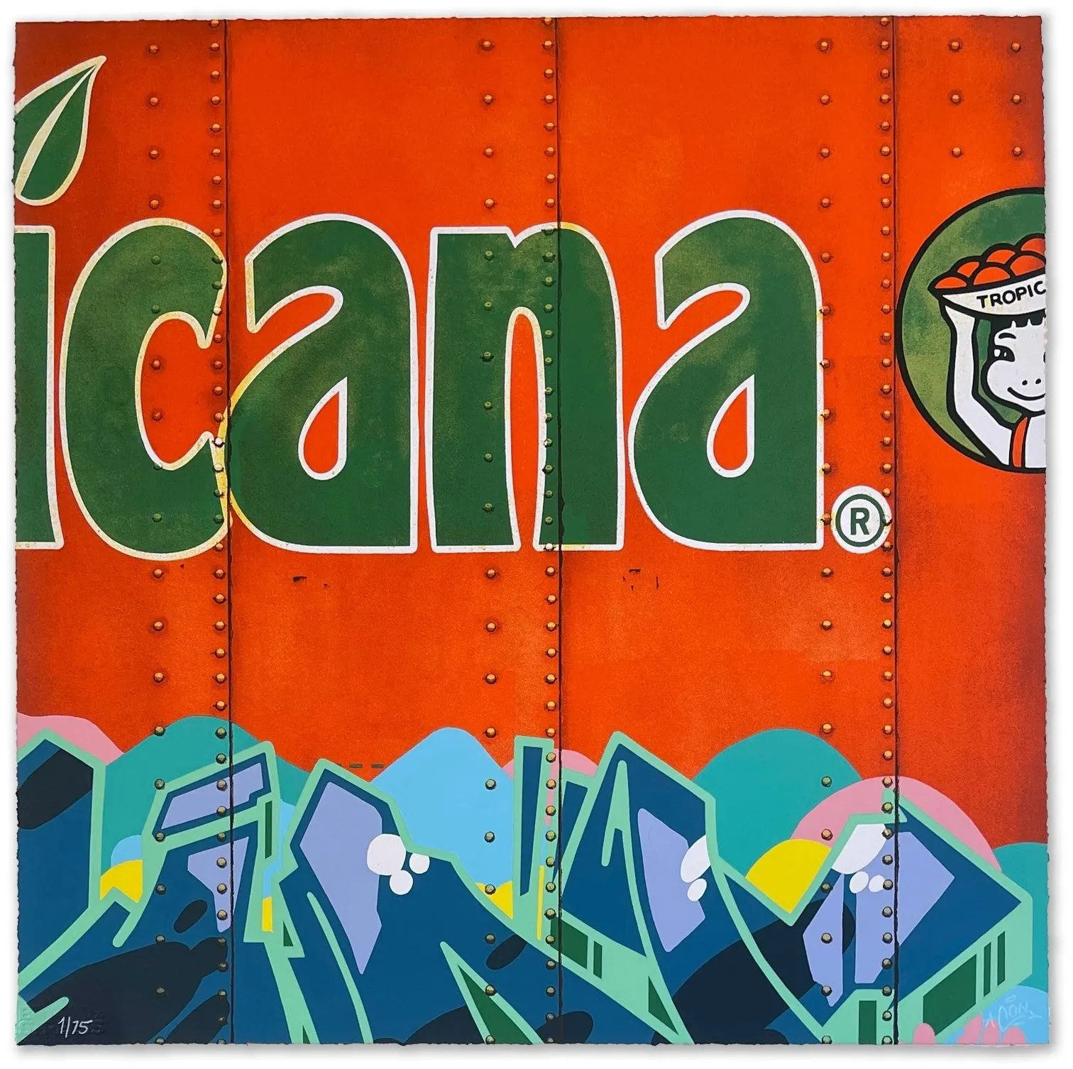 Tropic-Ana Silkscreen Print by Tim Conlon