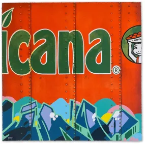 Tropic-Ana Silkscreen Print by Tim Conlon