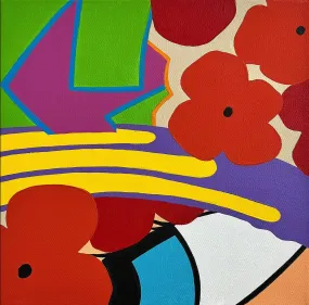 Untitled Canvas I Original Spray Paint Acrylic Painting by Crash- John Matos