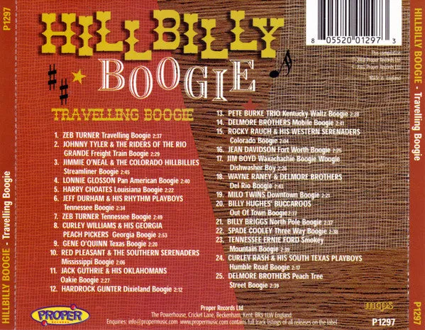Various - Hillbilly Boogie - CD