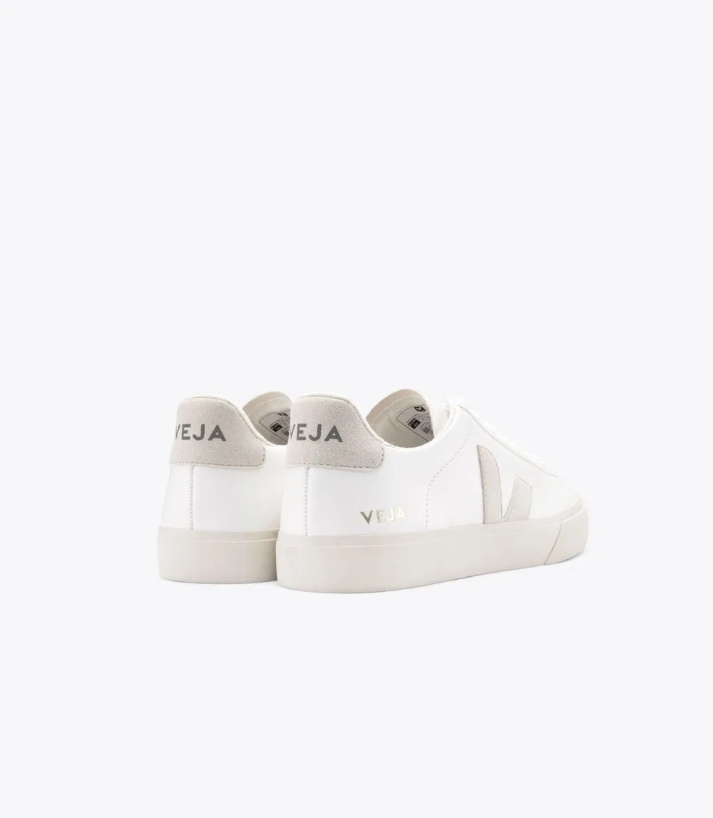 VEJA Campo Leather Sneakers - Extra White/Natural Suede