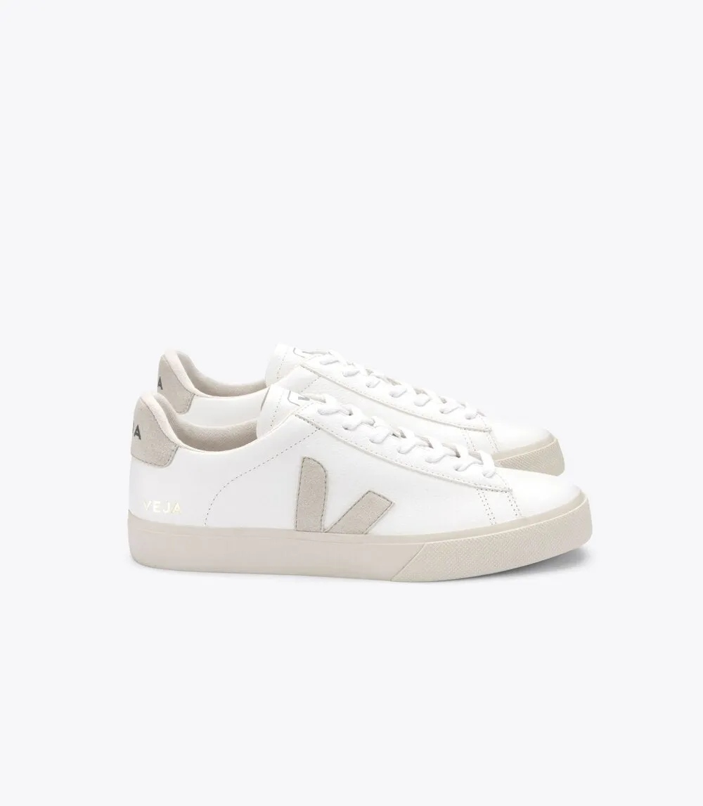 VEJA Campo Leather Sneakers - Extra White/Natural Suede