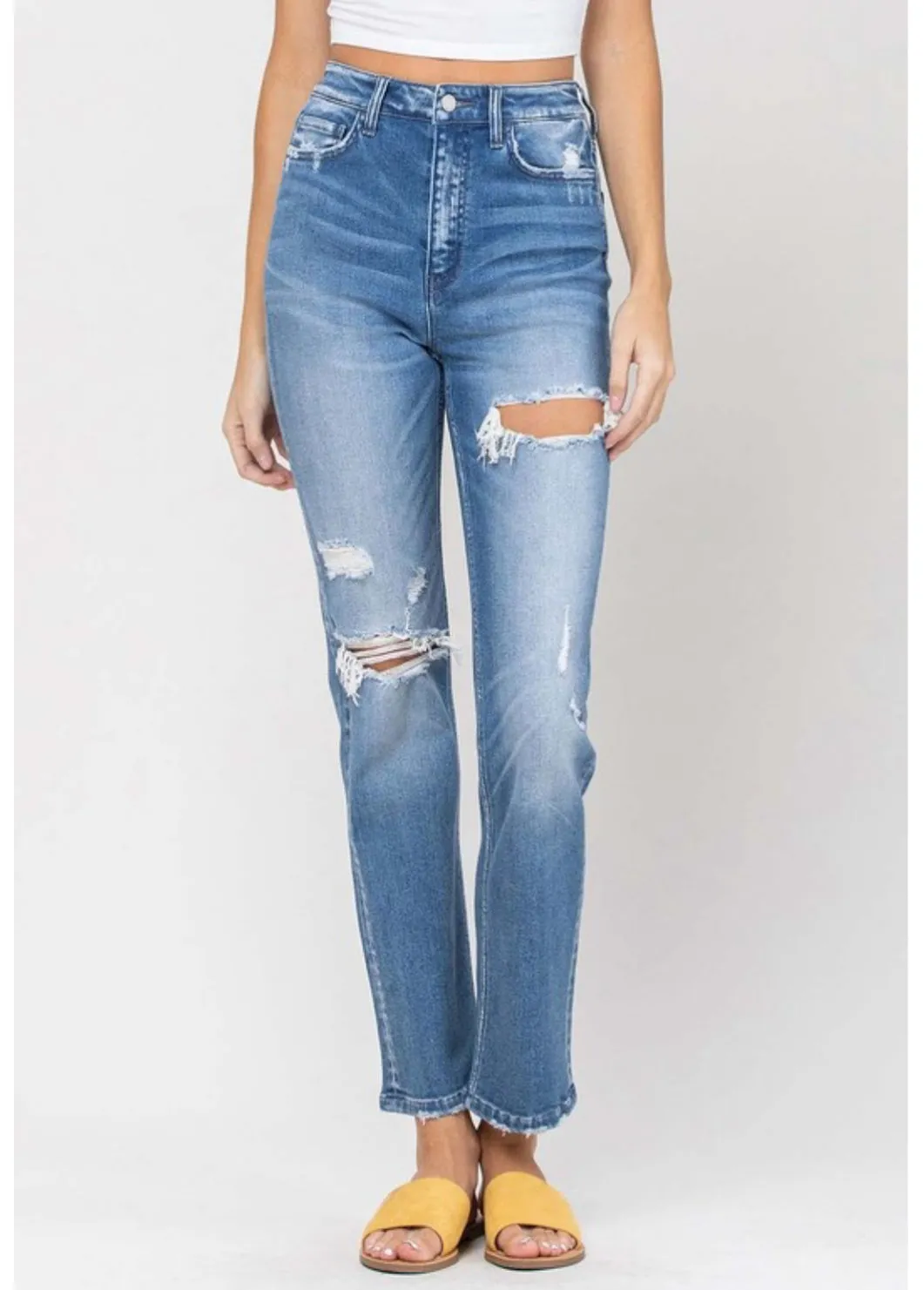 Vervet by Flying Monkey Leona High Rise Jeans