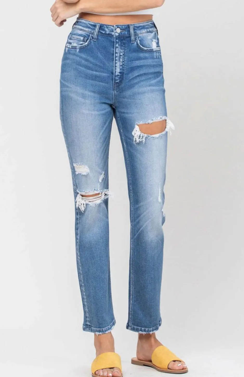 Vervet by Flying Monkey Leona High Rise Jeans