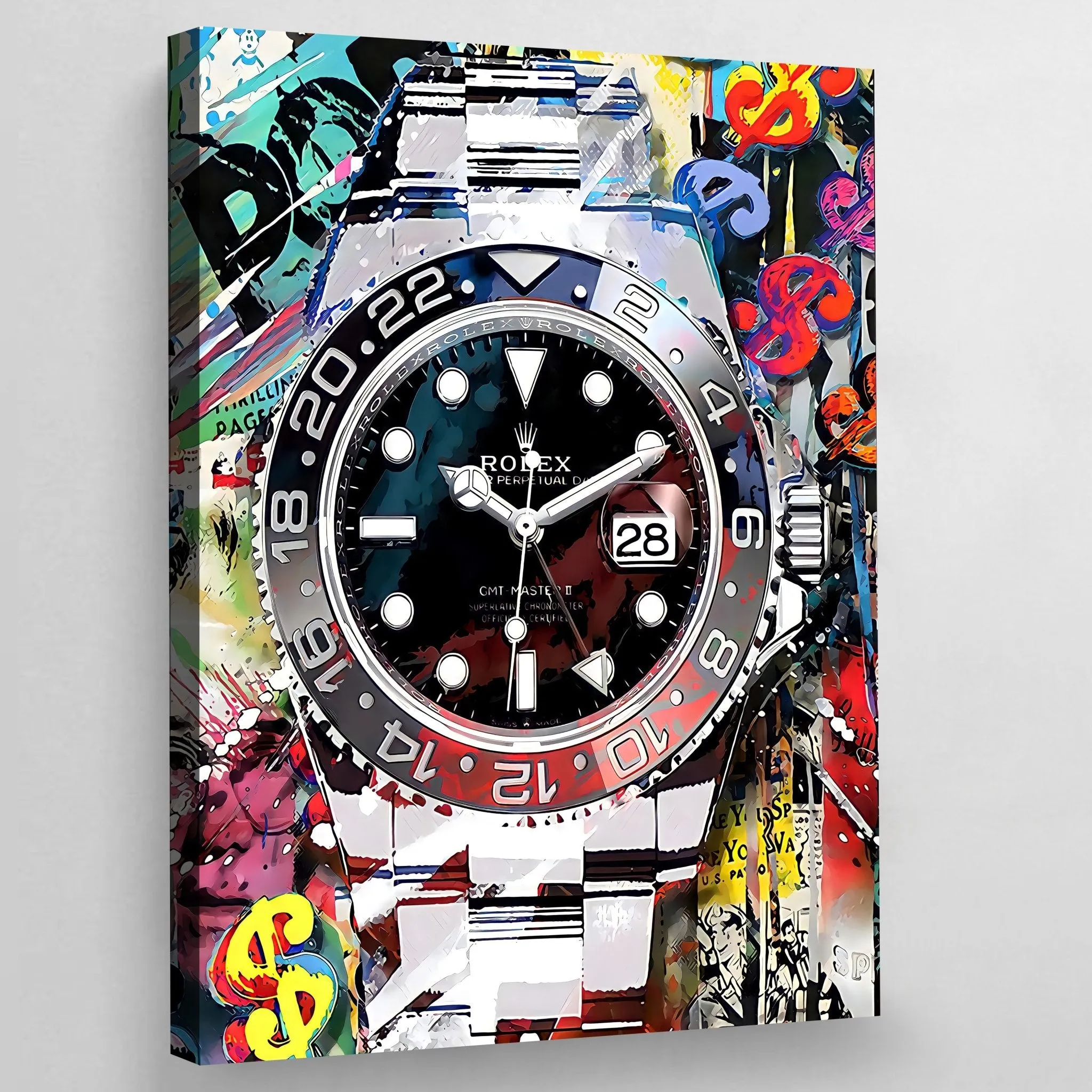 Watch Pop Art Canvas
