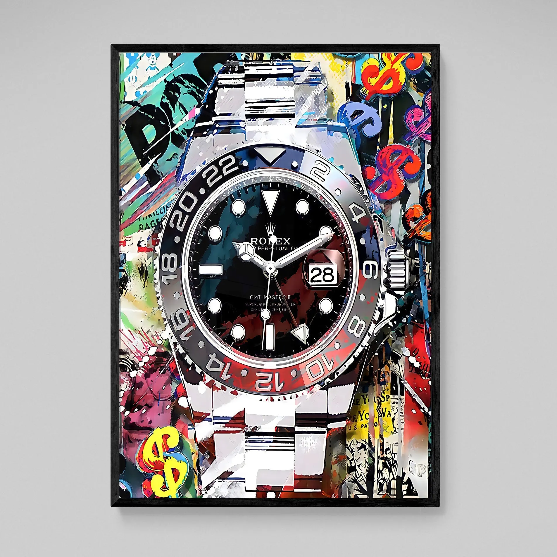 Watch Pop Art Canvas