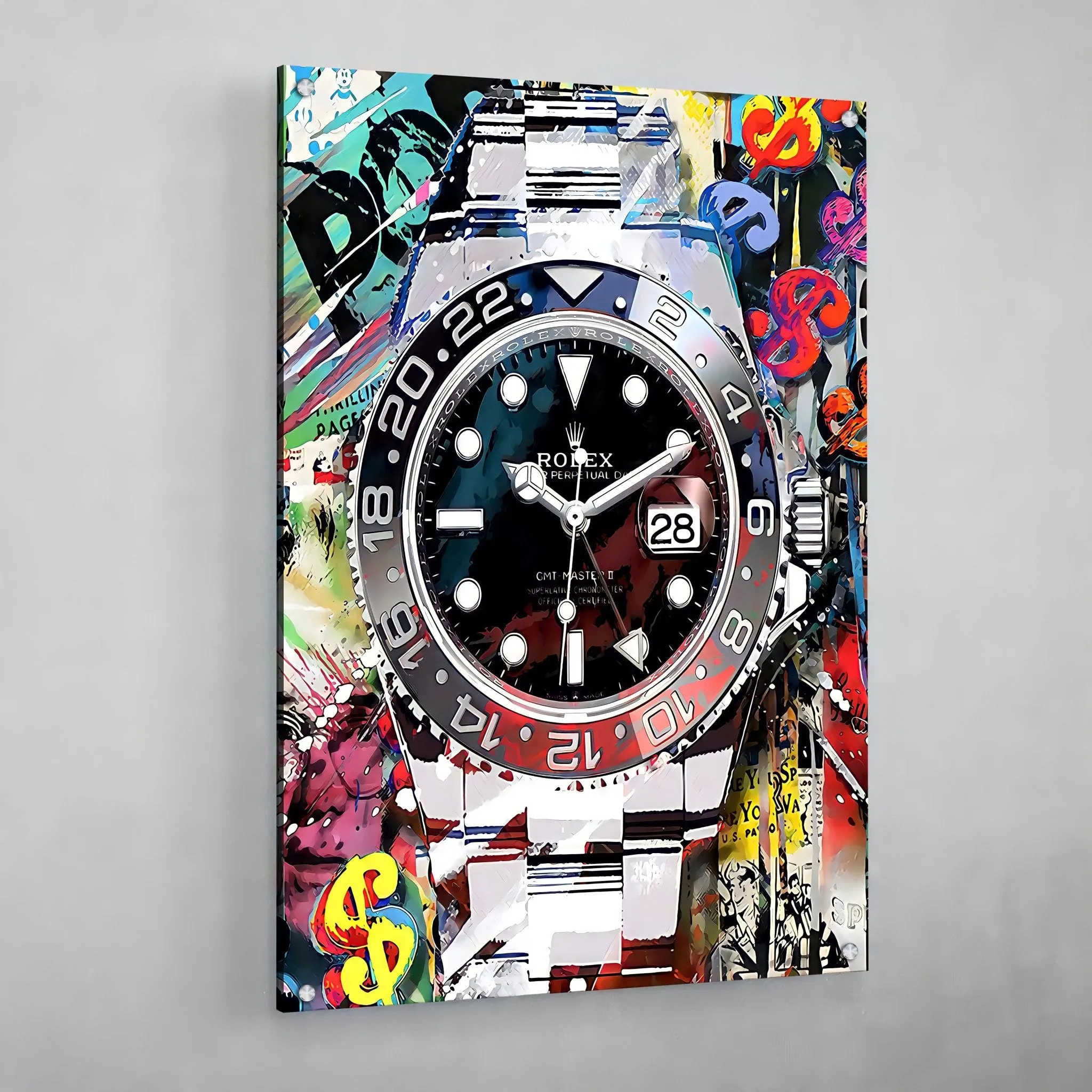Watch Pop Art Canvas