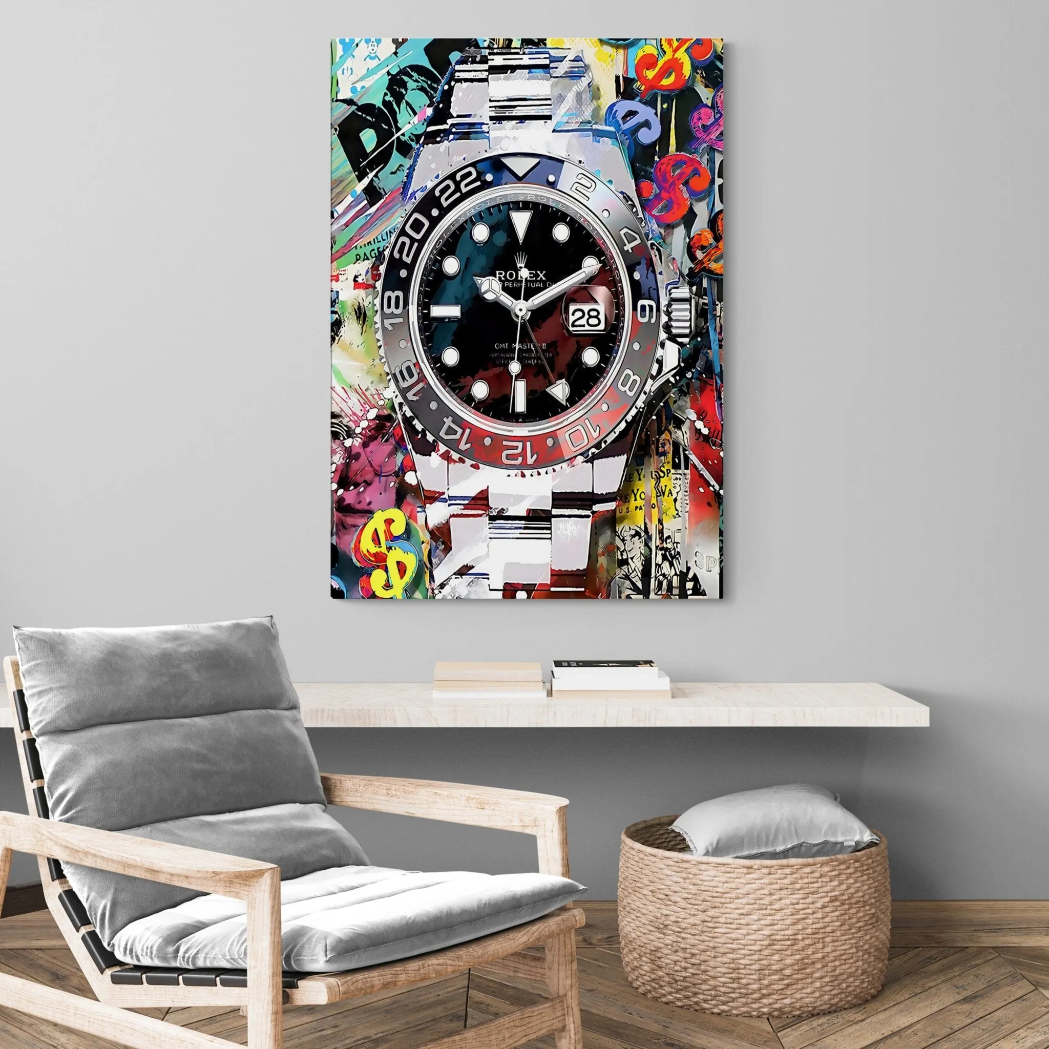 Watch Pop Art Canvas