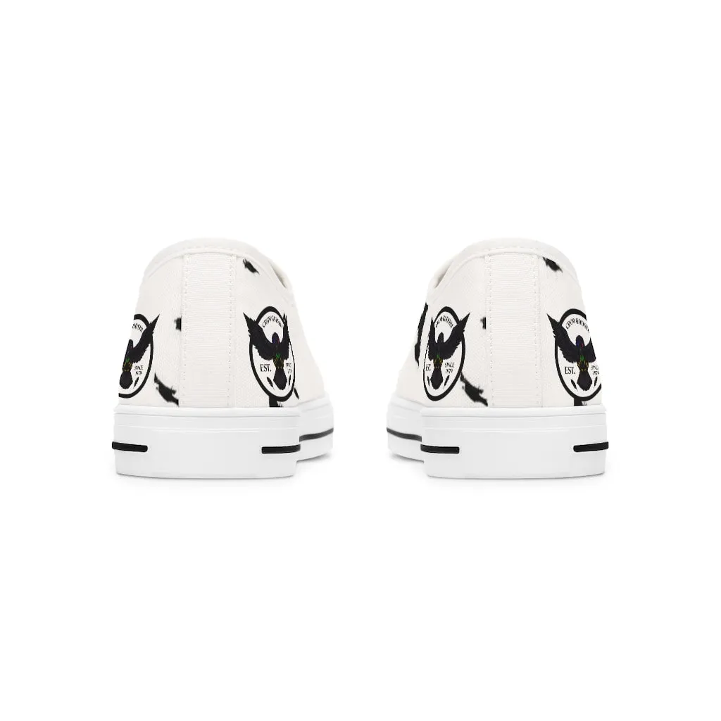 Women's Crowgodshi Flock of Crows Low Top Sneakers