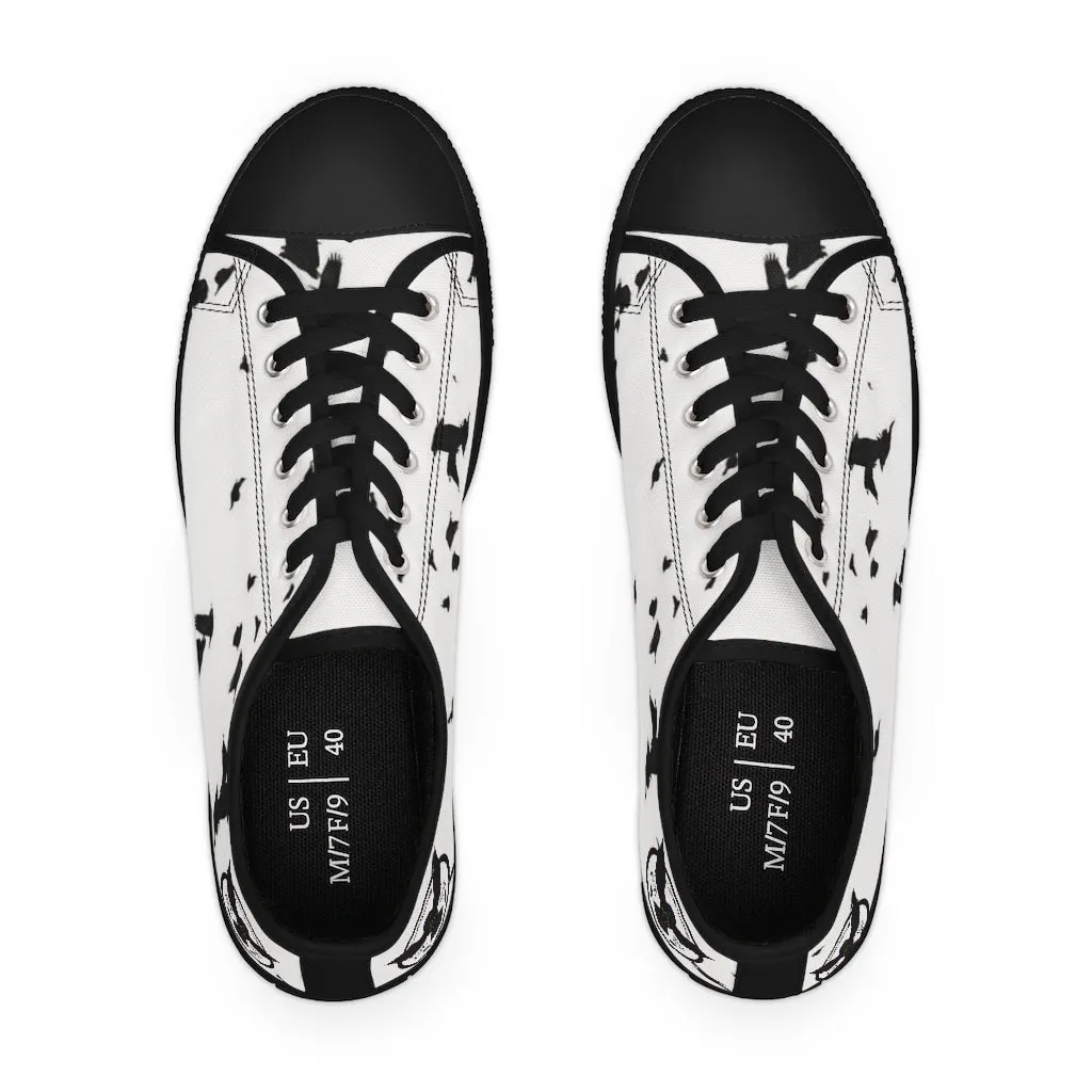 Women's Crowgodshi Flock of Crows Low Top Sneakers