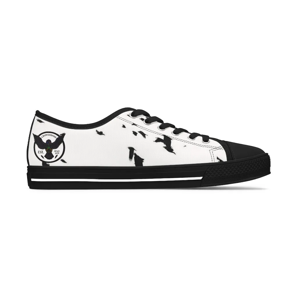 Women's Crowgodshi Flock of Crows Low Top Sneakers