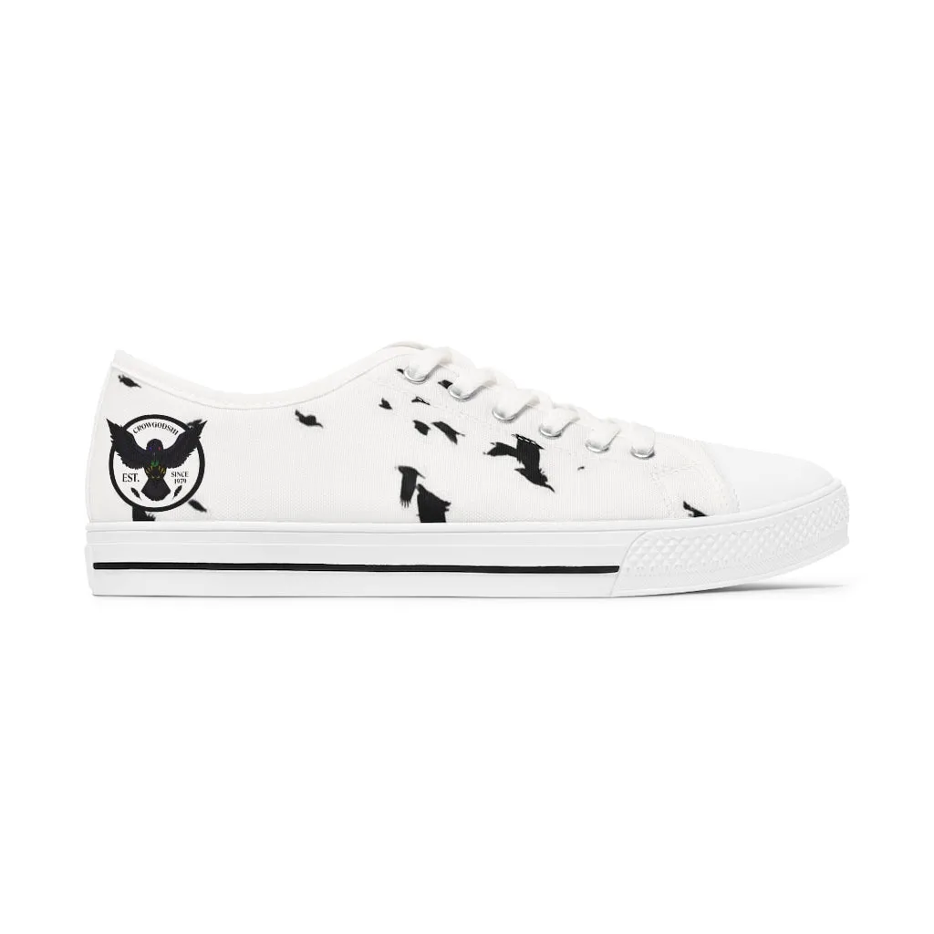 Women's Crowgodshi Flock of Crows Low Top Sneakers