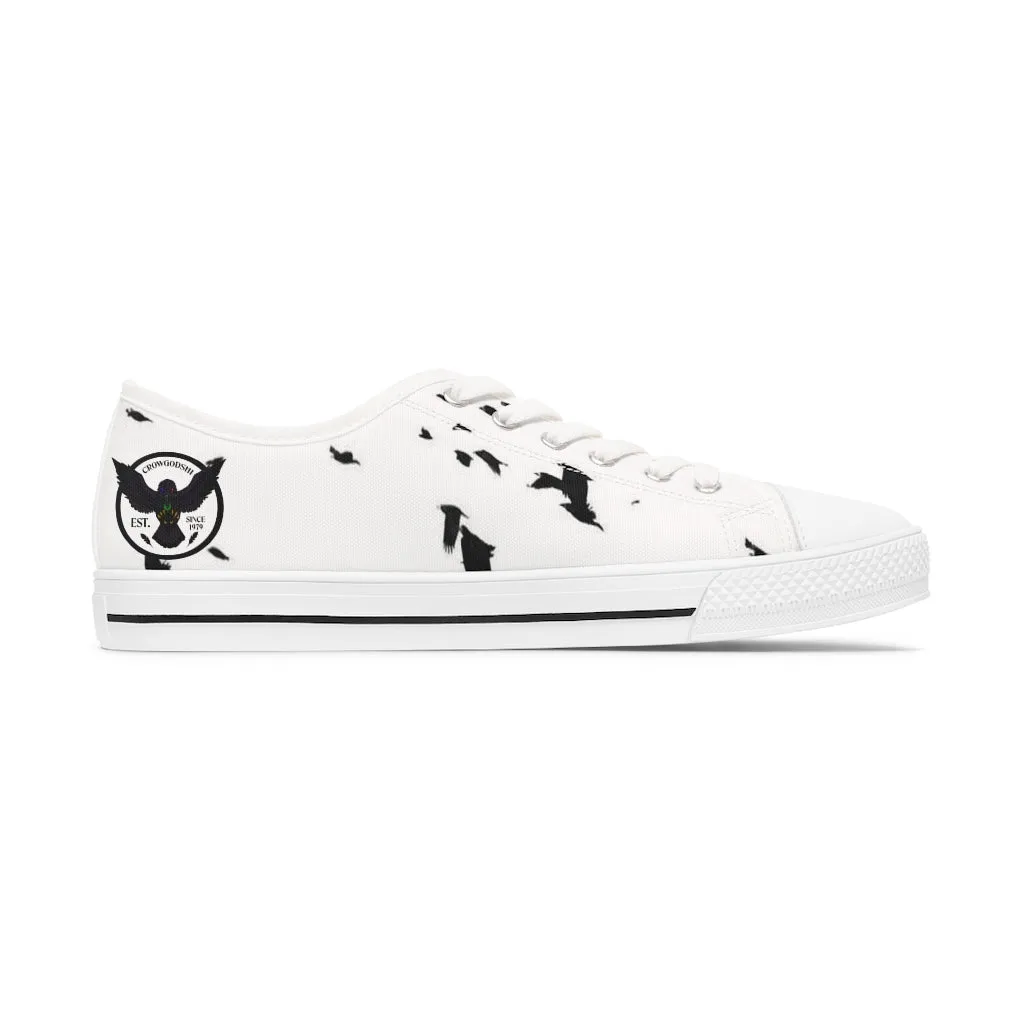 Women's Crowgodshi Flock of Crows Low Top Sneakers