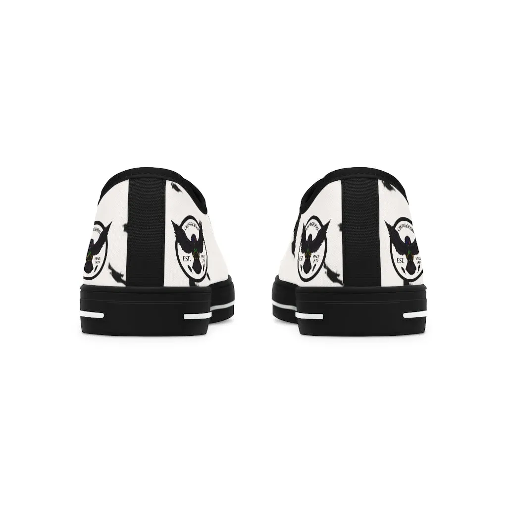 Women's Crowgodshi Flock of Crows Low Top Sneakers