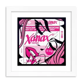 Xanax Blotter Paper Archival Print by Ben Frost