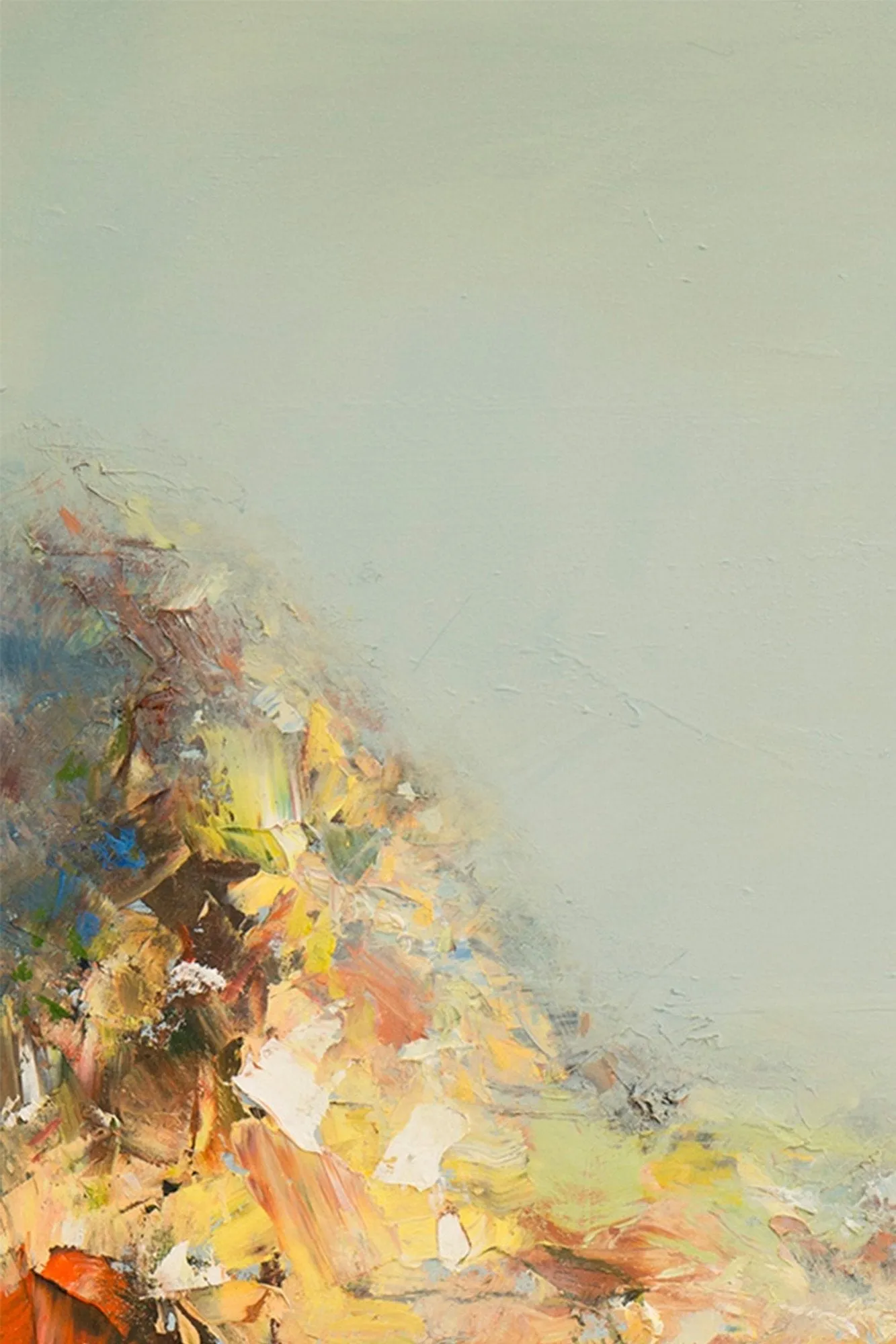 YangYang Pan Abstract Landscape Painting