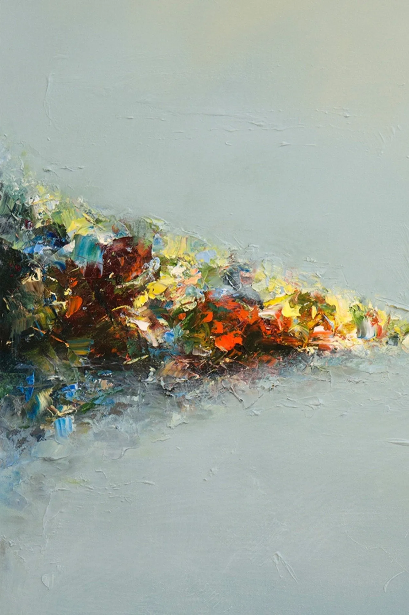 YangYang Pan Abstract Landscape Painting